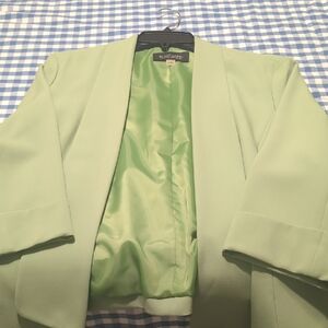 Kasper Light Green Women's Blazer